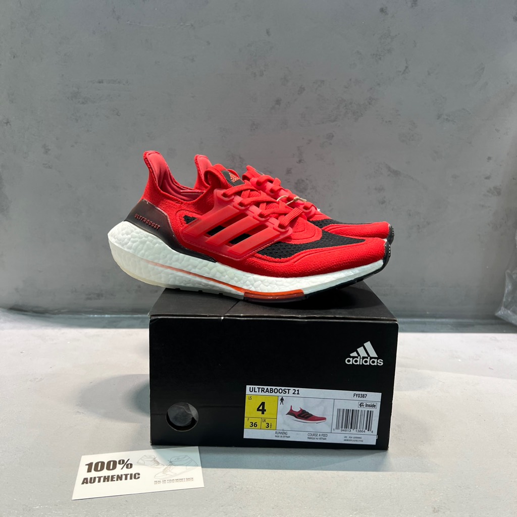 Ultraboost 21 Solar Red FY0387