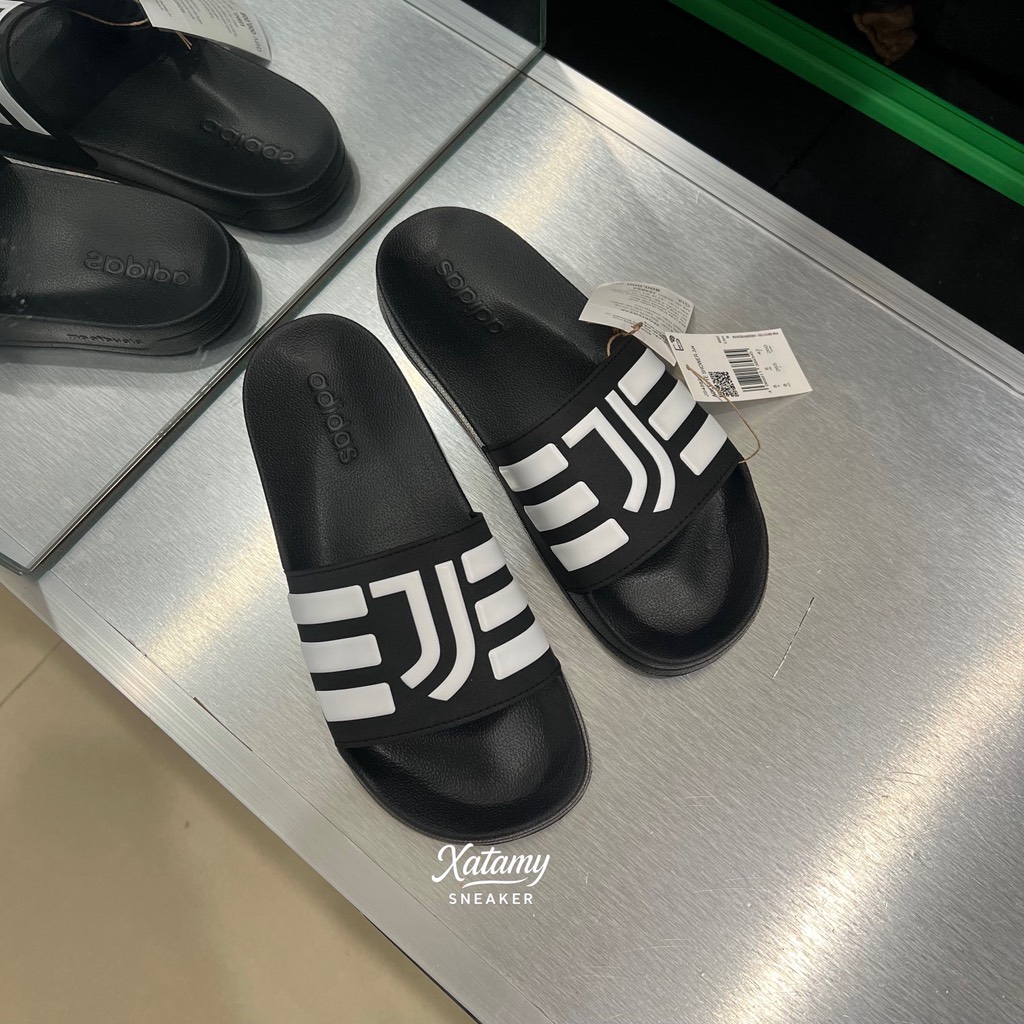 Dép Adilette Shower Juventus Core Black JS4862