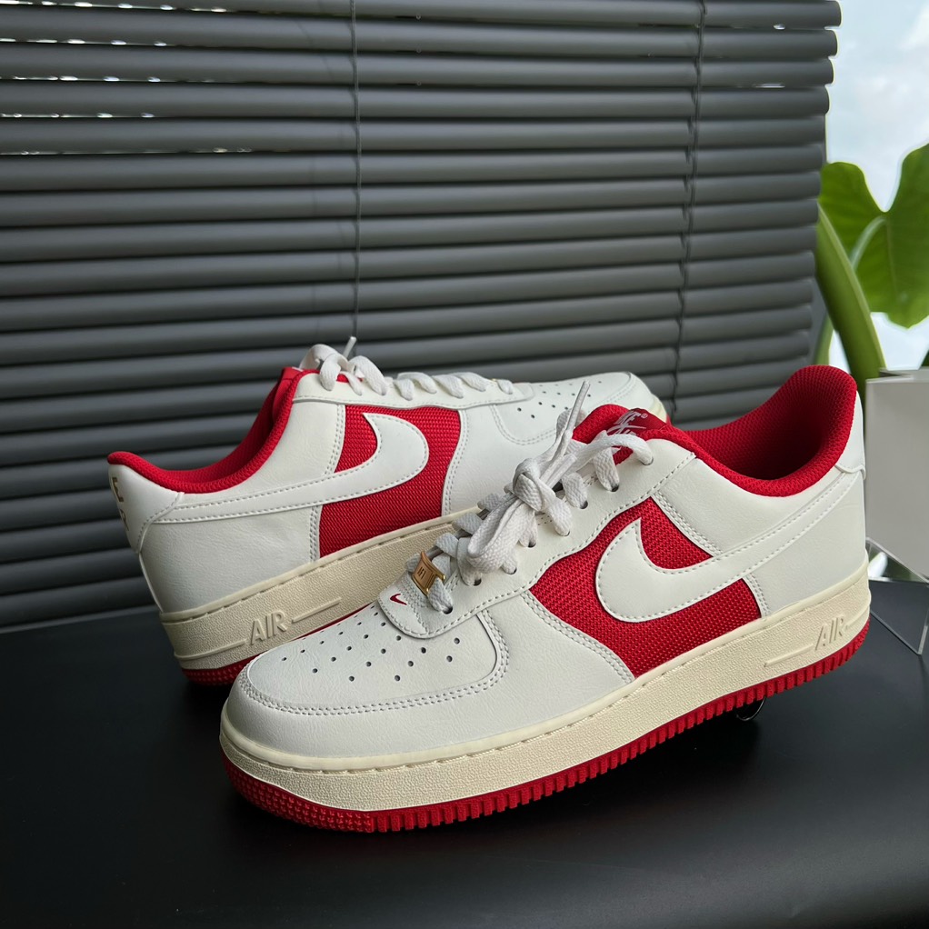 Nike Air Force 1 Low ‘Athletic Department’ White Red FN7439 133