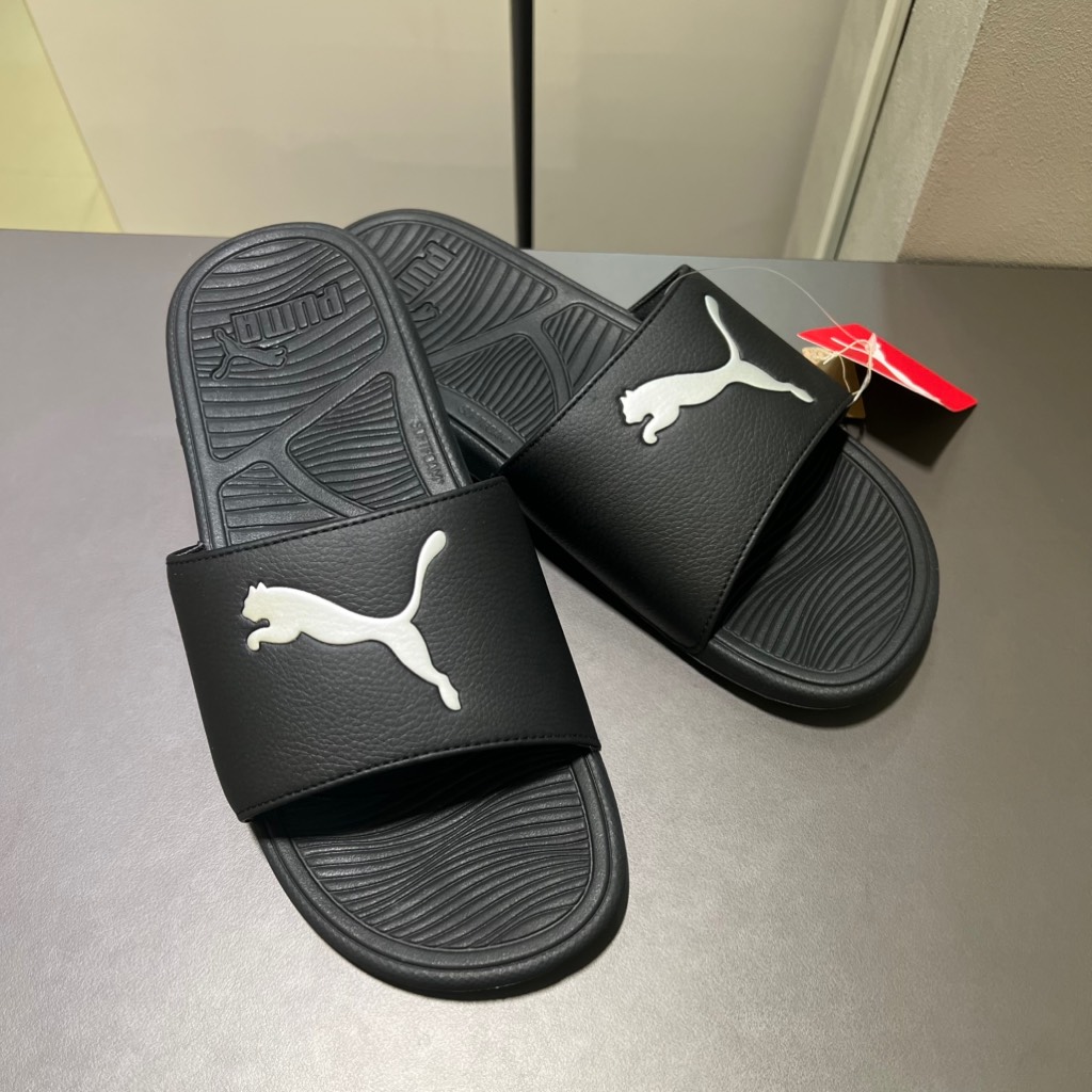 Dép Puma Cool Cat 2.0 Black Silver 393333 02