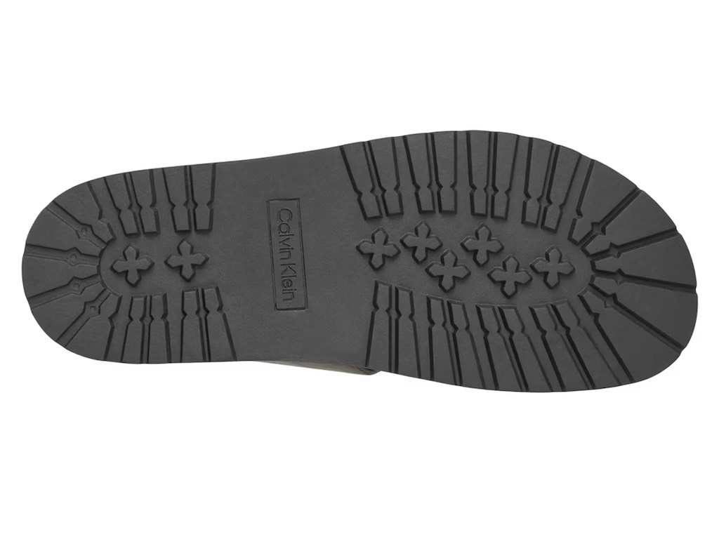 Dép Calvin Klein Rolinde Sandal Dark Brown 201