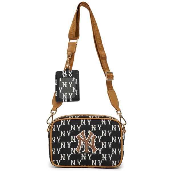 Túi MLB Classic Monogram JQD Camera Bag Black NY - 7ACRM023N 50BKS