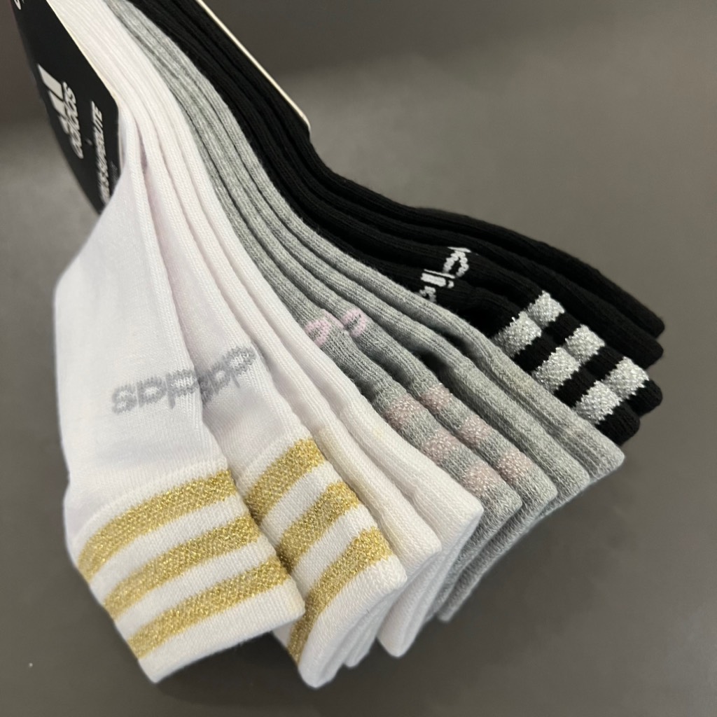 Vớ adidas 3-STRIPES Low-Cut Socks 6 Pairs CL1754
