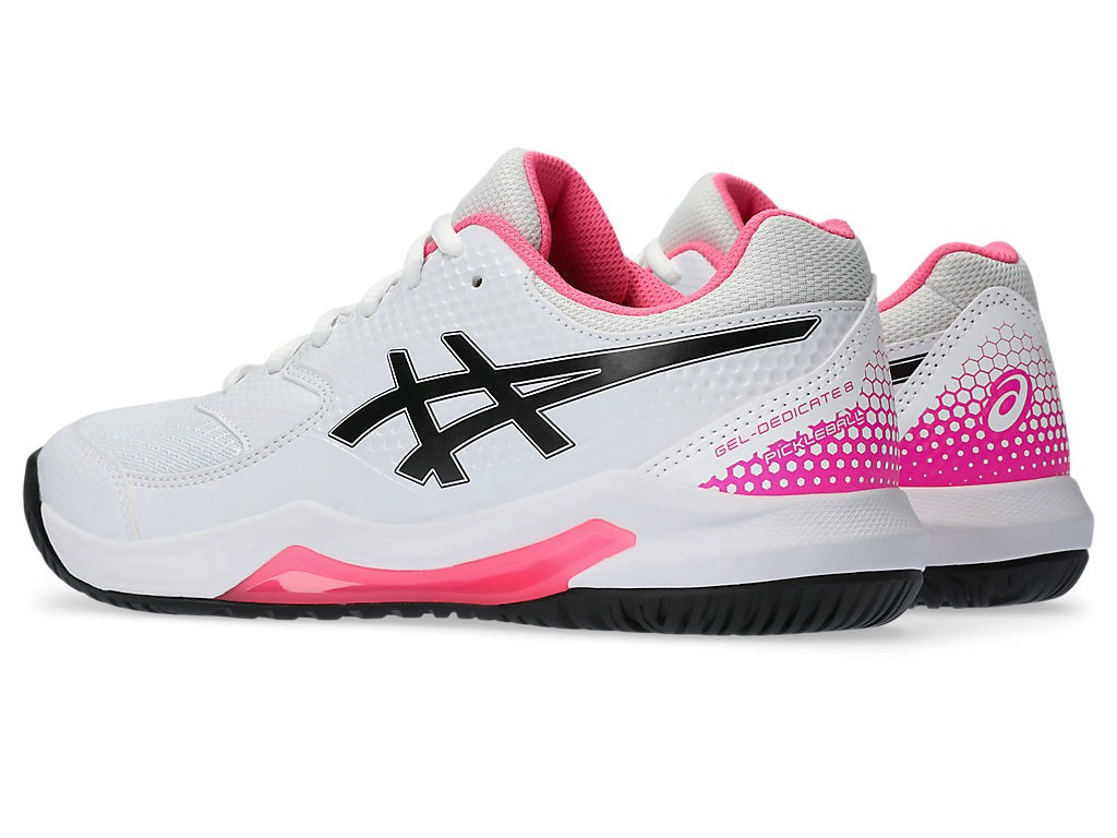 ASICS GEL-DEDICATE 8 Pickleball White Pink 1042A236 100