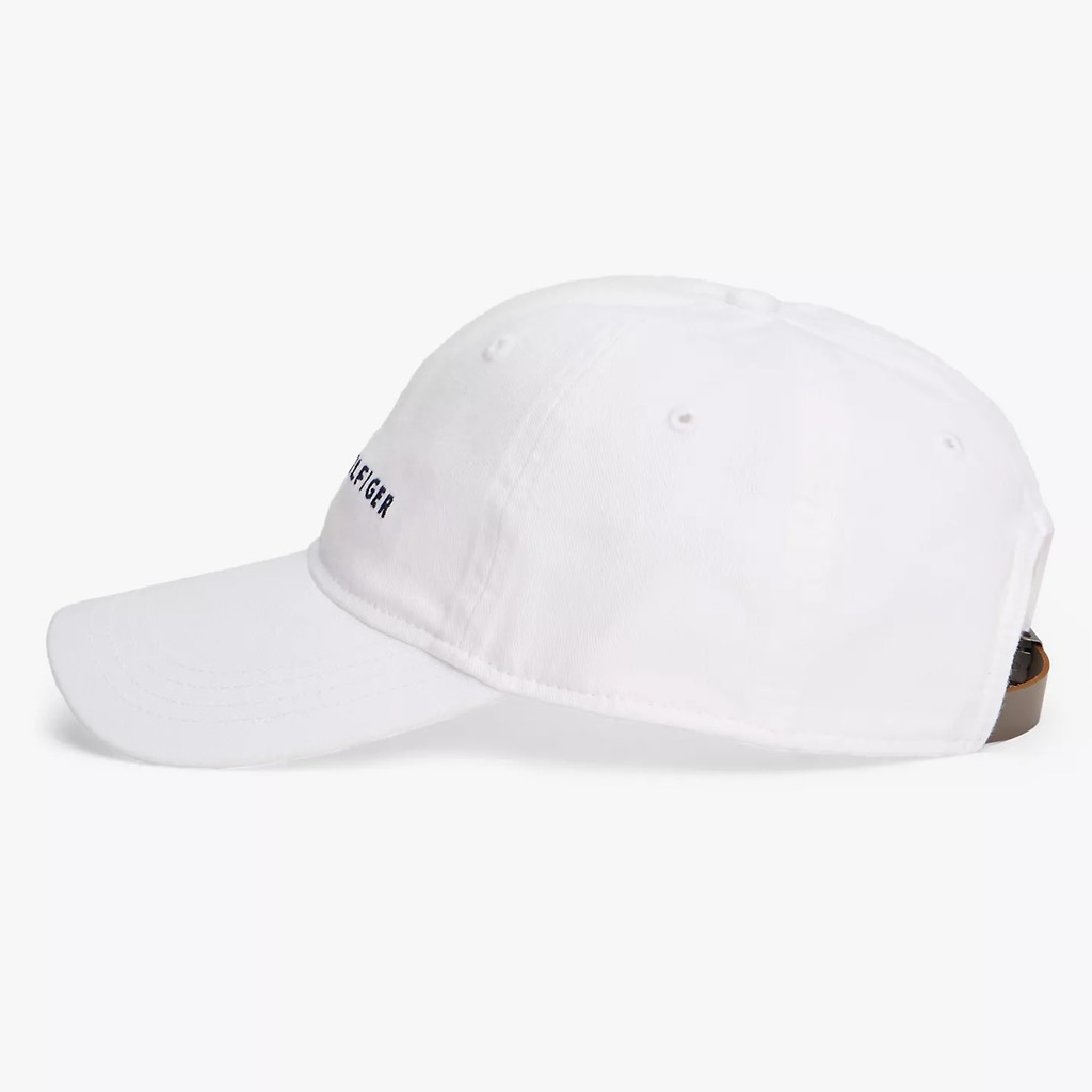 Nón Tommy Hilfiger Embroidered Tommy Logo Baseball Cap White 7878600 100