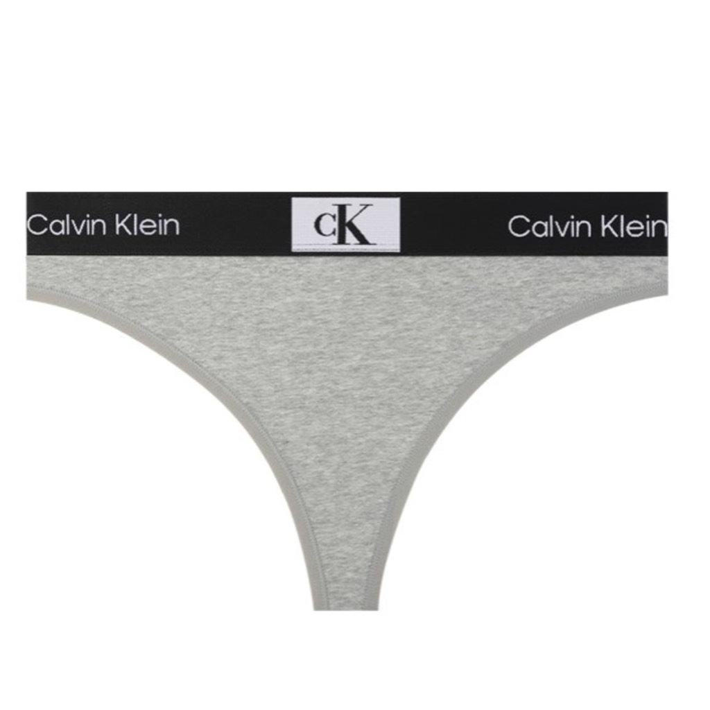 Underwear Calvin Klein Women's 1966 Cotton Stretch Modern Thong Fit Grey QF7221 050