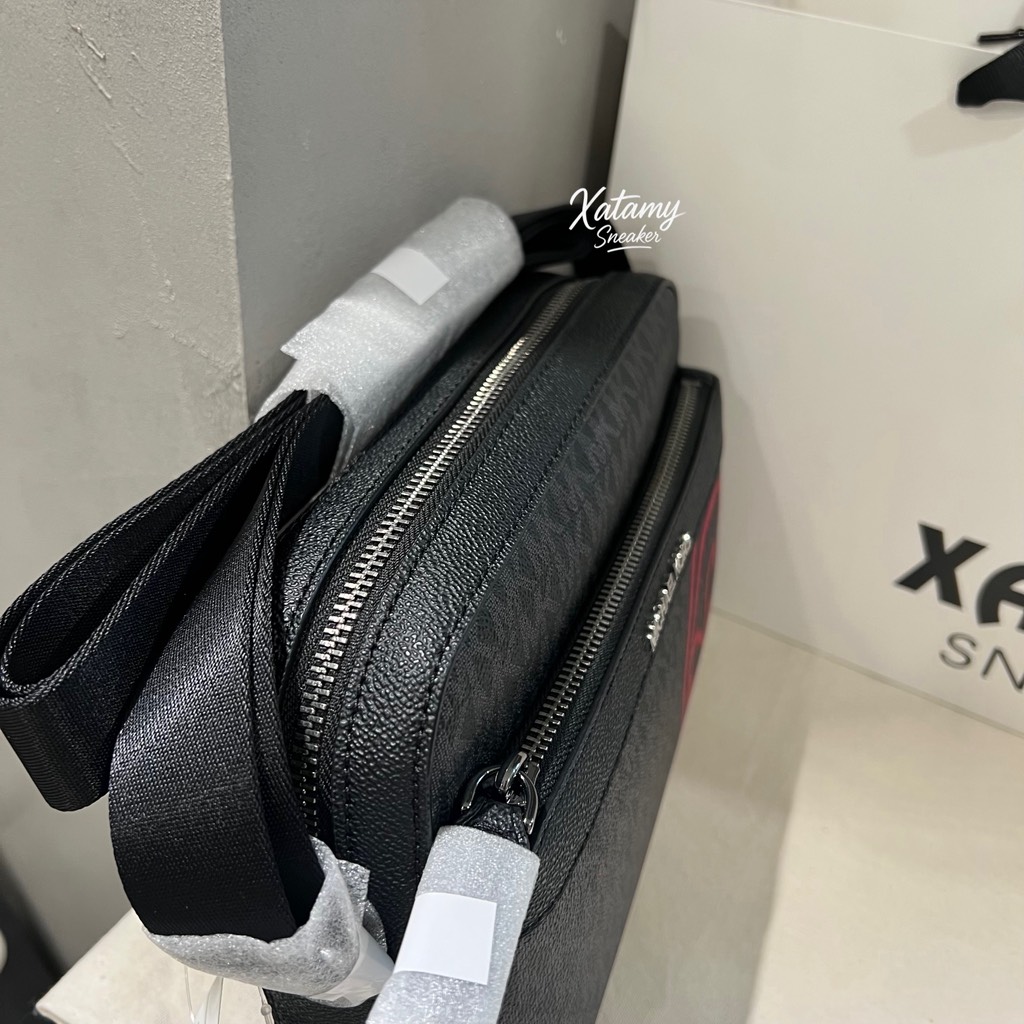 Túi Michael Kors Cooper Embellished Signature Logo Utility Crossbody Bag DK Raspberry 37T5LCOC5B