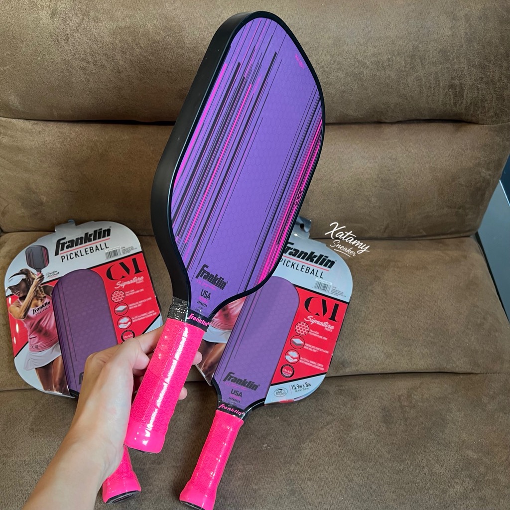 Vợt Pickleball Franklin 16mm CM Signature Hồng Tím 52786