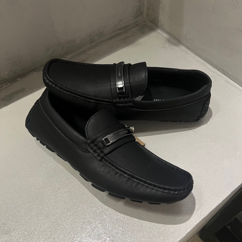 Tommy Hilfiger AIRES Driving Style Loafer Black 001