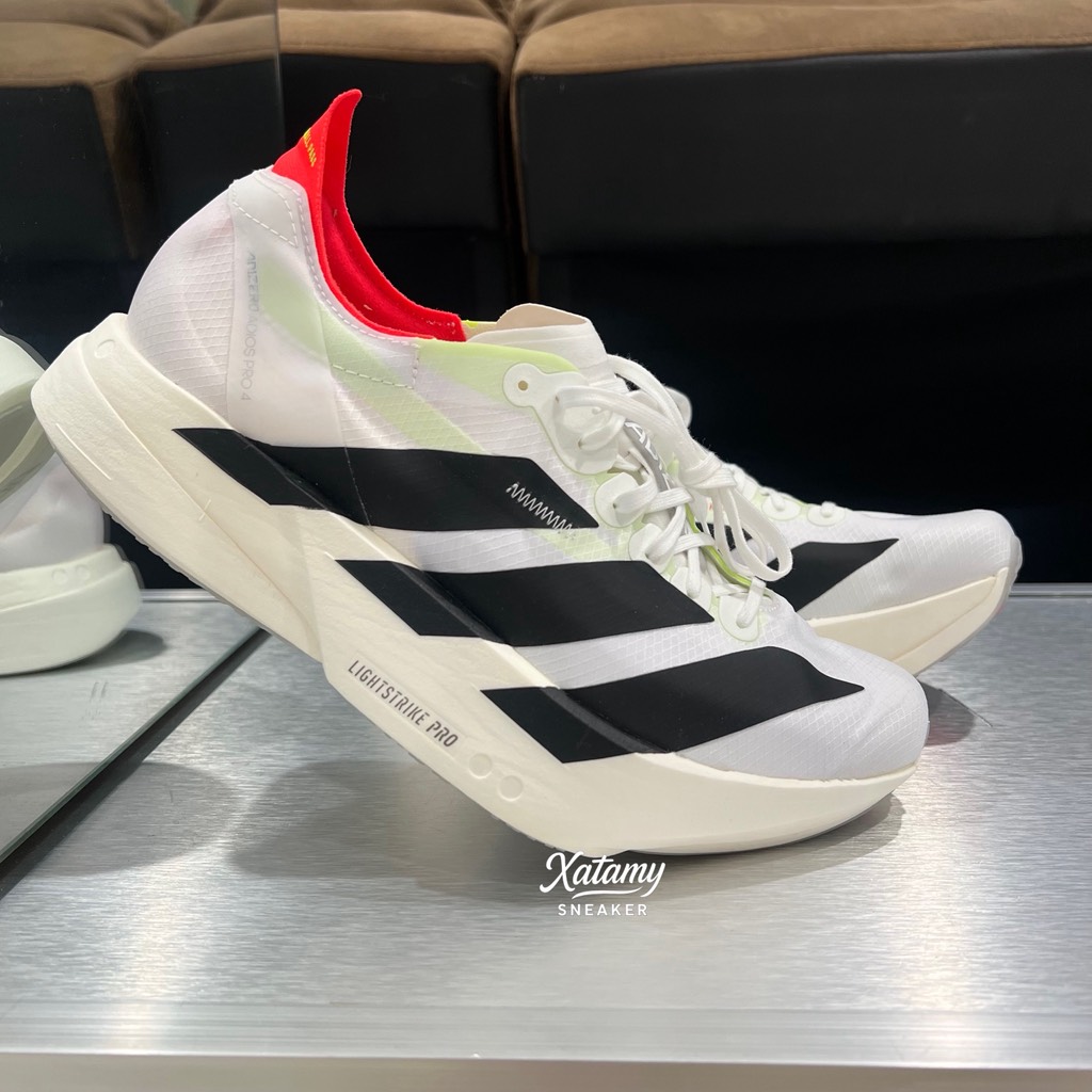 Adizero Adios Pro 4 M 'White Black Red' JR1094