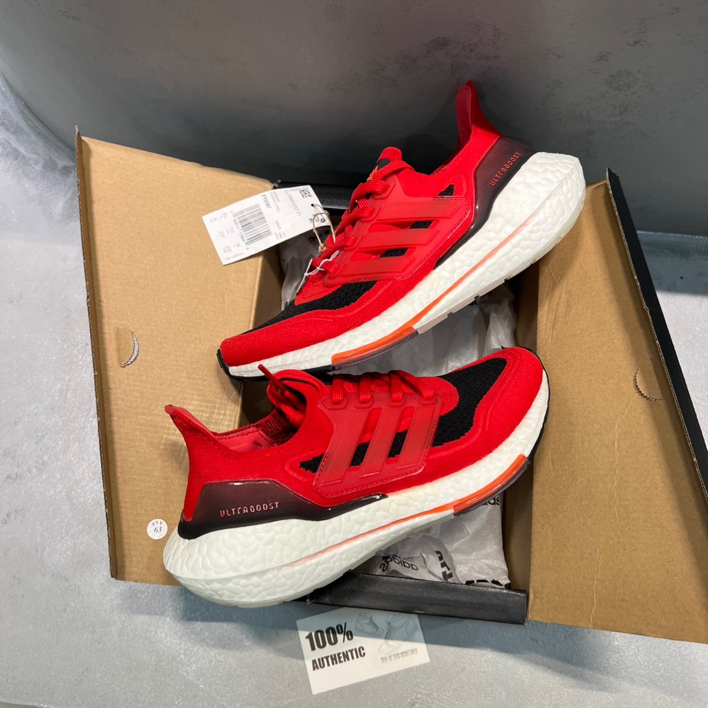 Giày Adidas Ultra Solar Red Ultra Boost Black Boost Giày Adidas