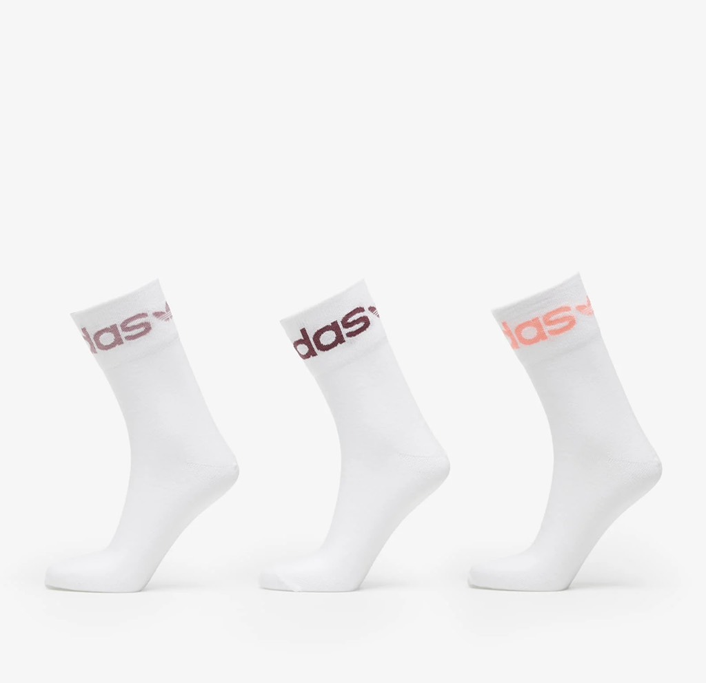 Vớ adidas Fold Cuff CRW White HC9544