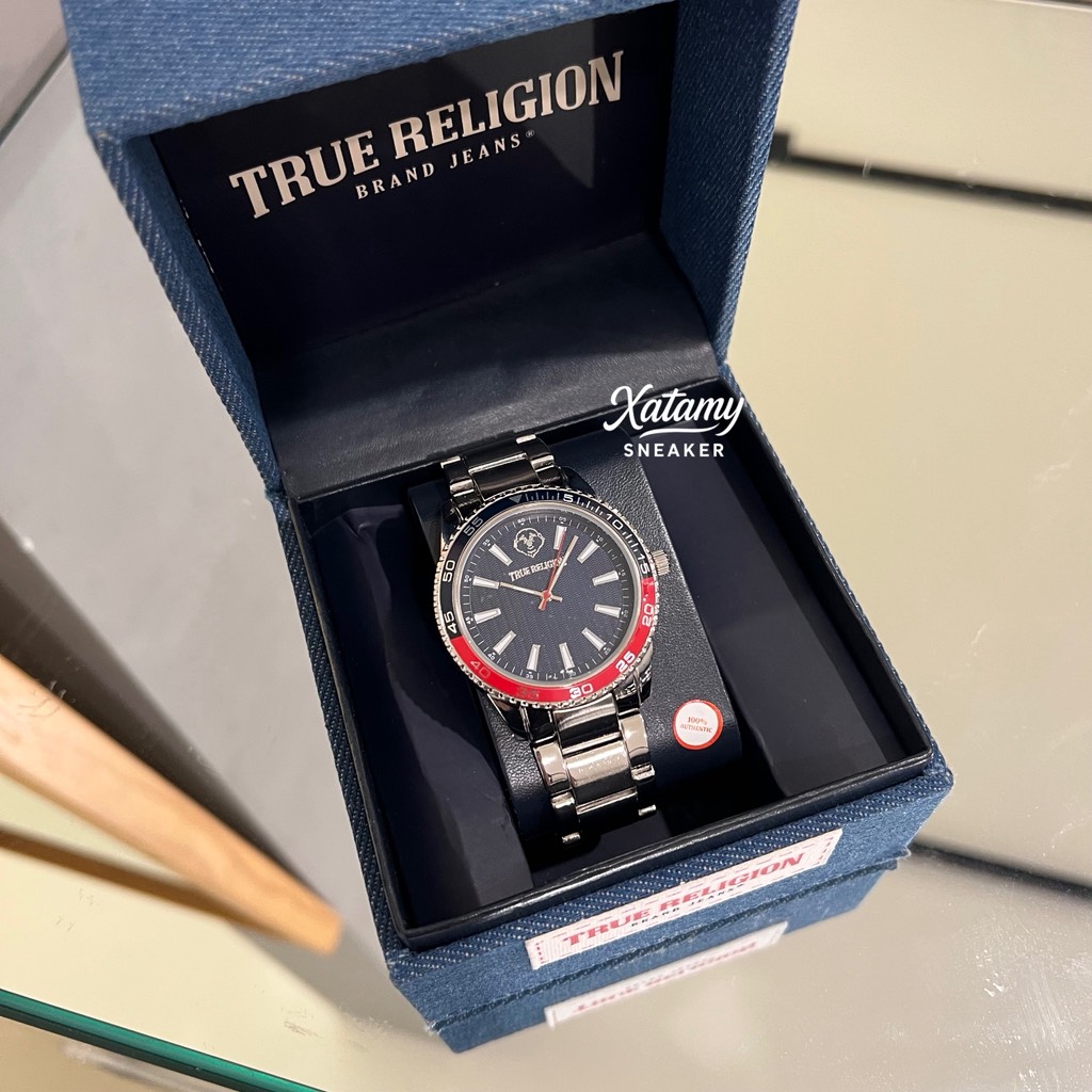 Đồng Hồ True Religion 43MM Case width Silver TRM126