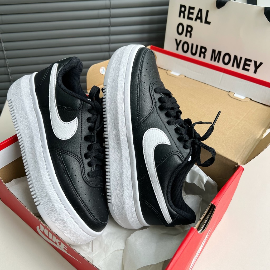 Nike Court Vision Alta Black White DM0113 002