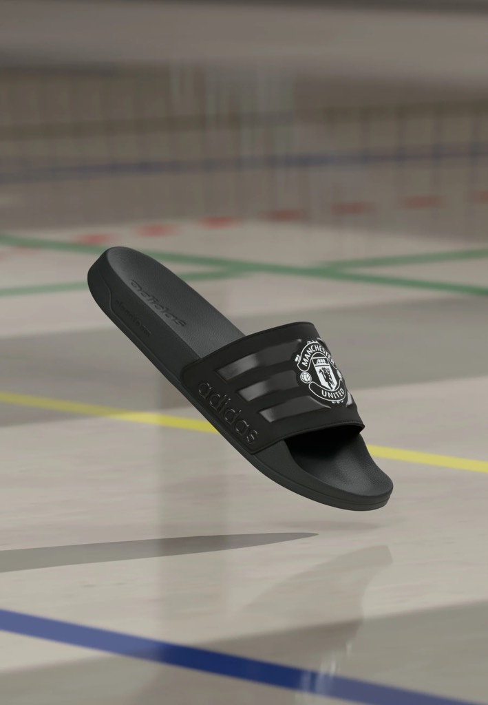 Dép Adilette Shower Manchester United Core Black HQ2591