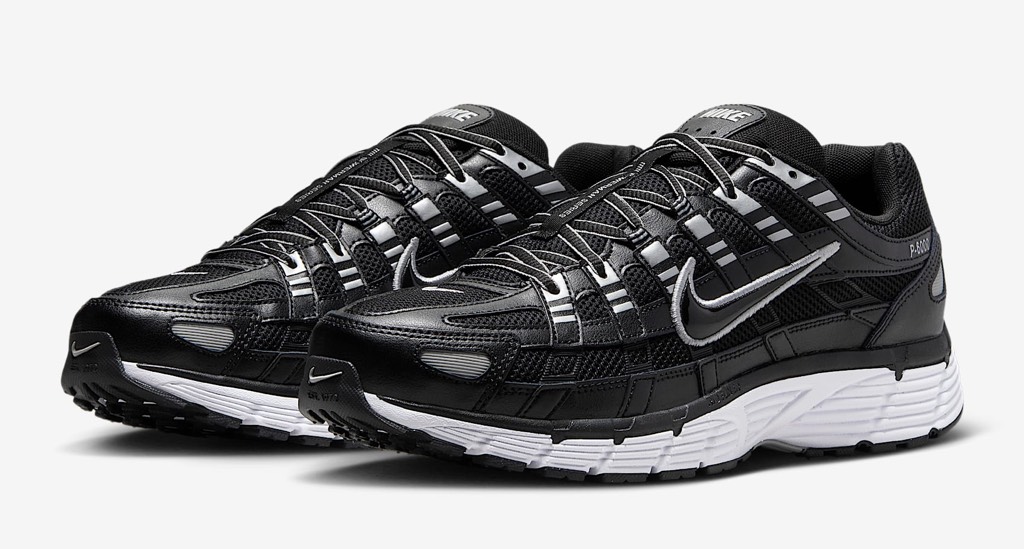 Nike P-6000 ‘Black White Metallic Silver’ CD6404 026