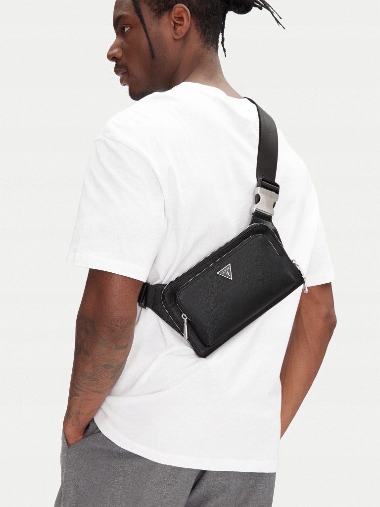 Túi GUESS Eco Milano Flat Bum Bag Back HMMISAP5214