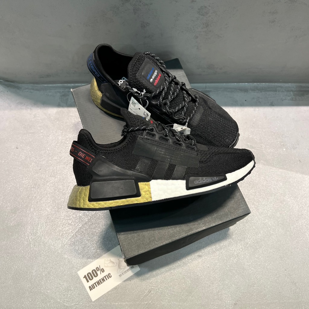 NMD R1 V2 Core Black Gold FW8048