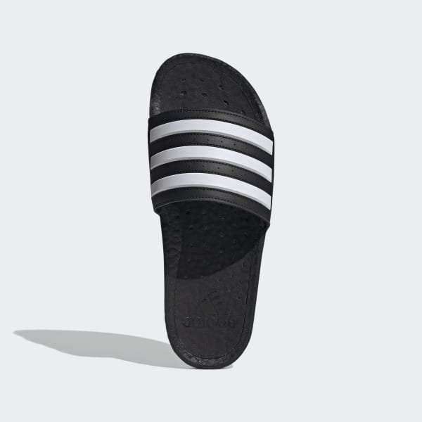 dép adilette Boost Triple Black white triples FY8154