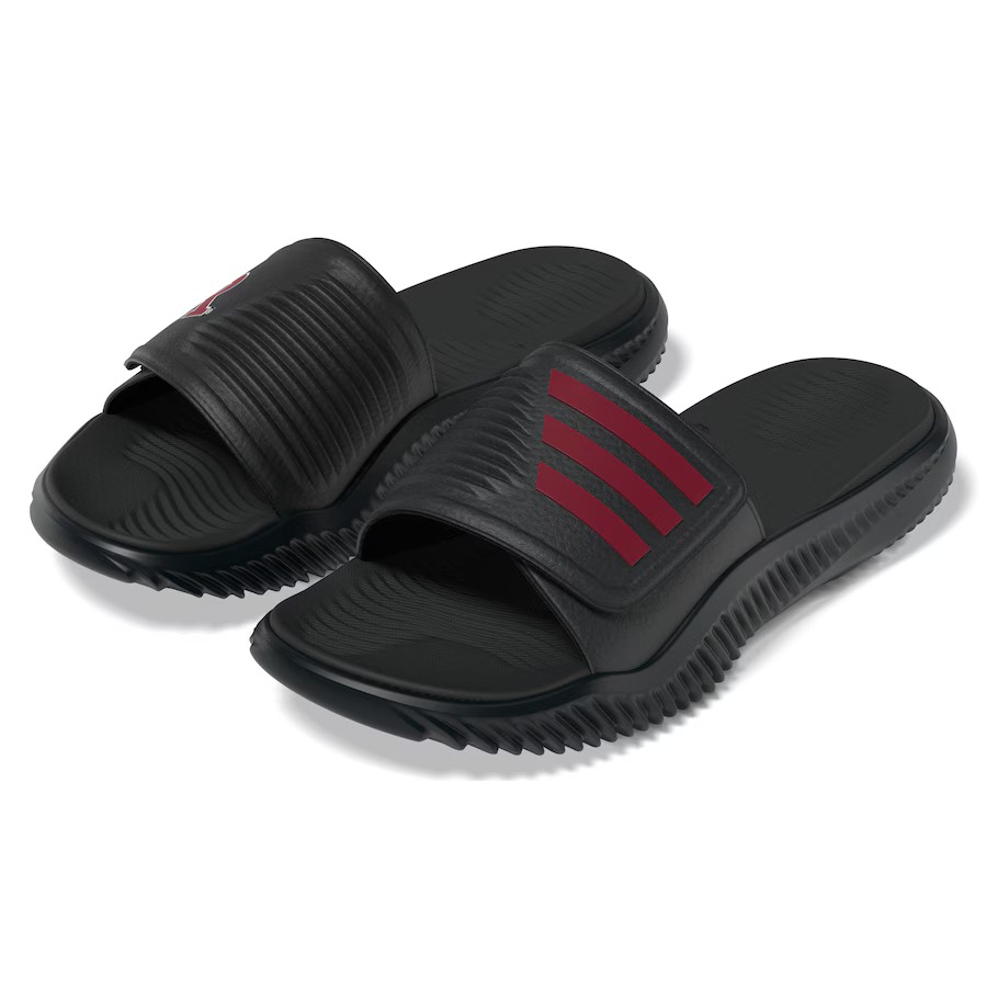 Dép RUTGERS Alphabounce 2.0 Black Red JI2526