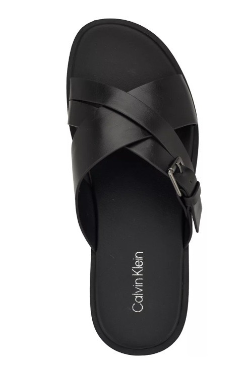 Dép Calvin Klein ELON Black 001