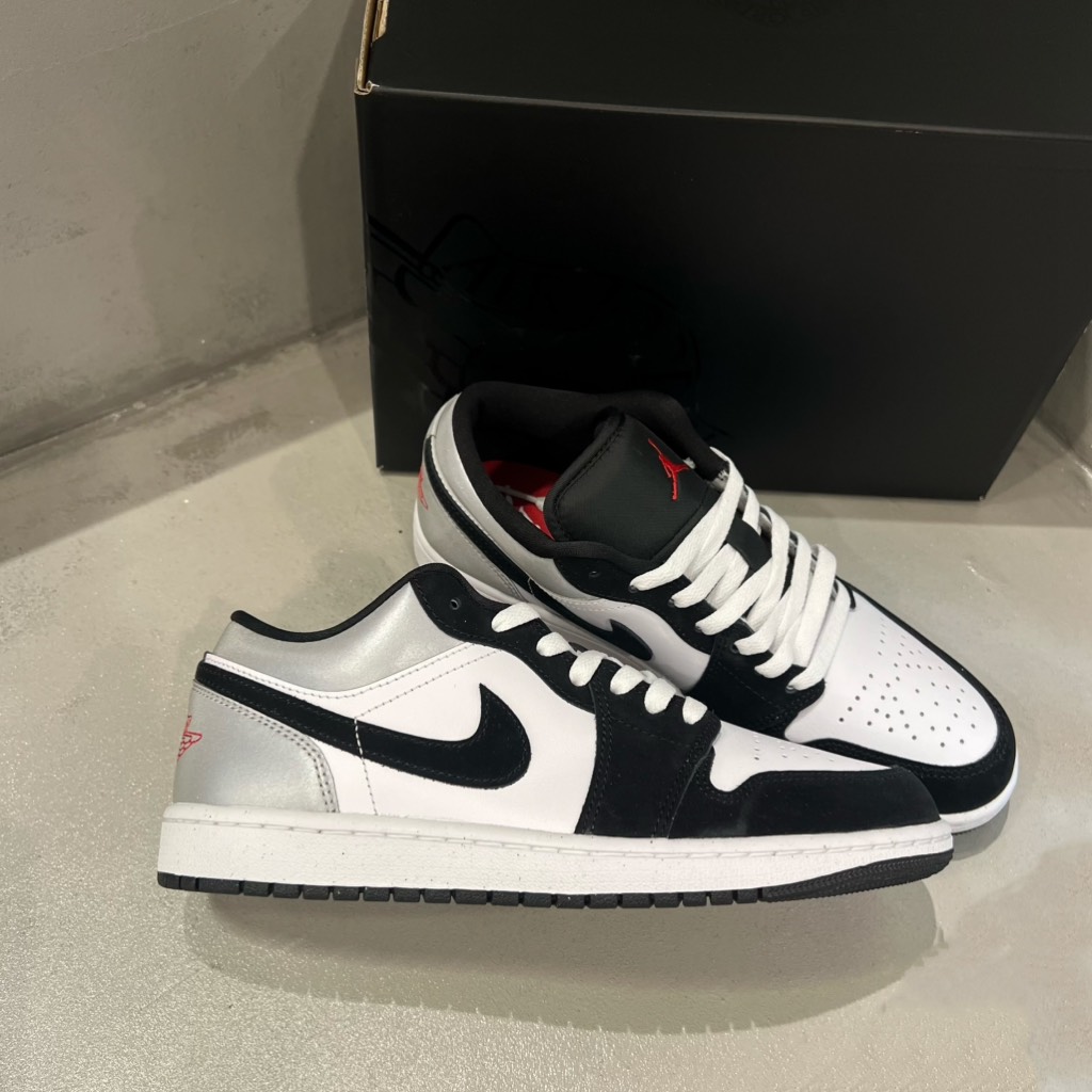 Jordan 1 Low SE Fire Red Black Matte Silver HF3148 106