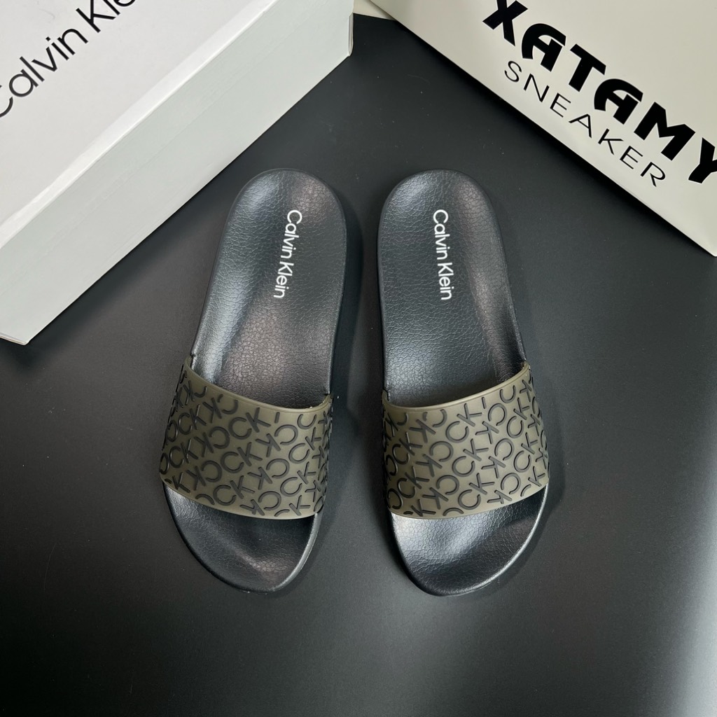 Dép Calvin Klein ALVA Black SY