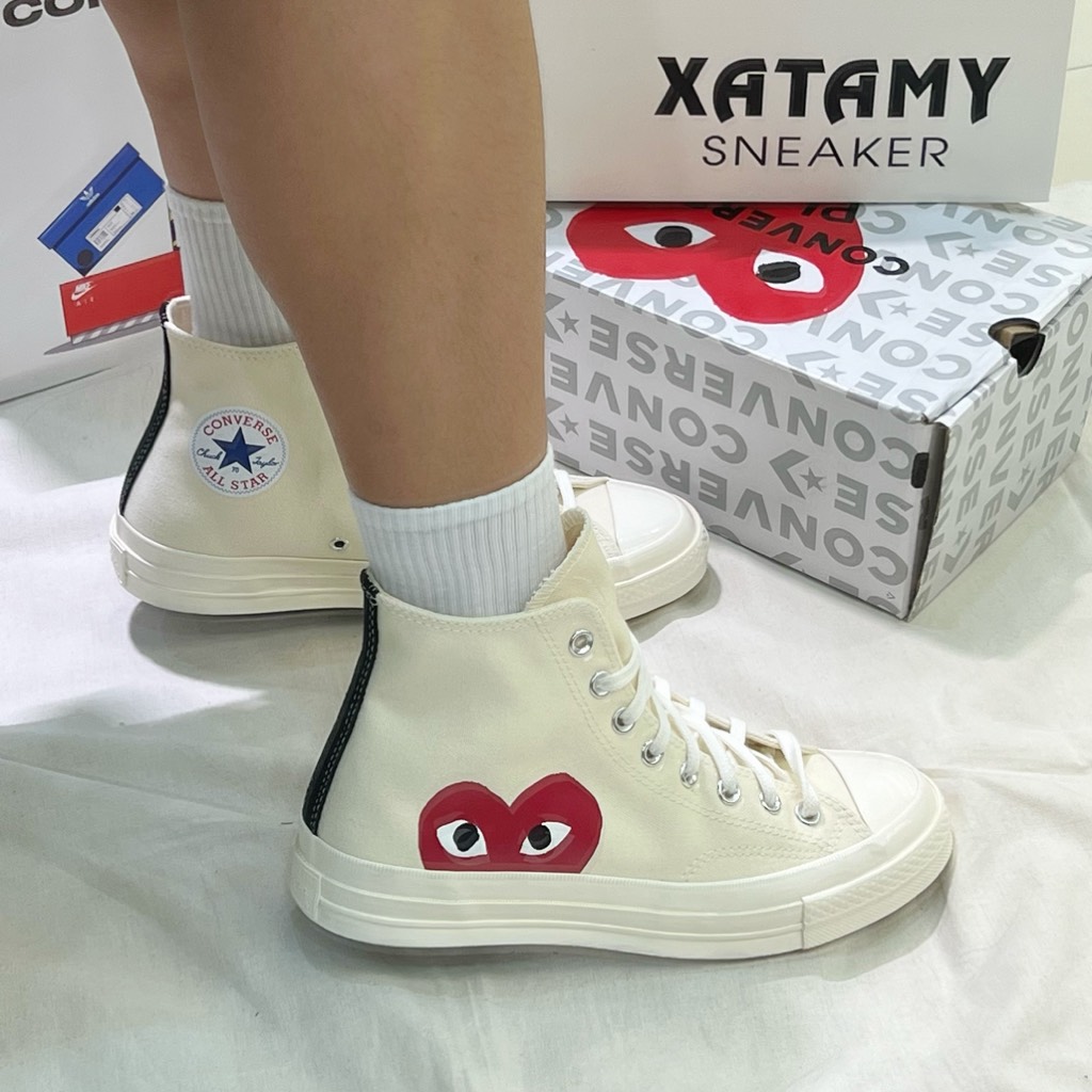 Chuck 70 CDG HI white Comme des Garçons