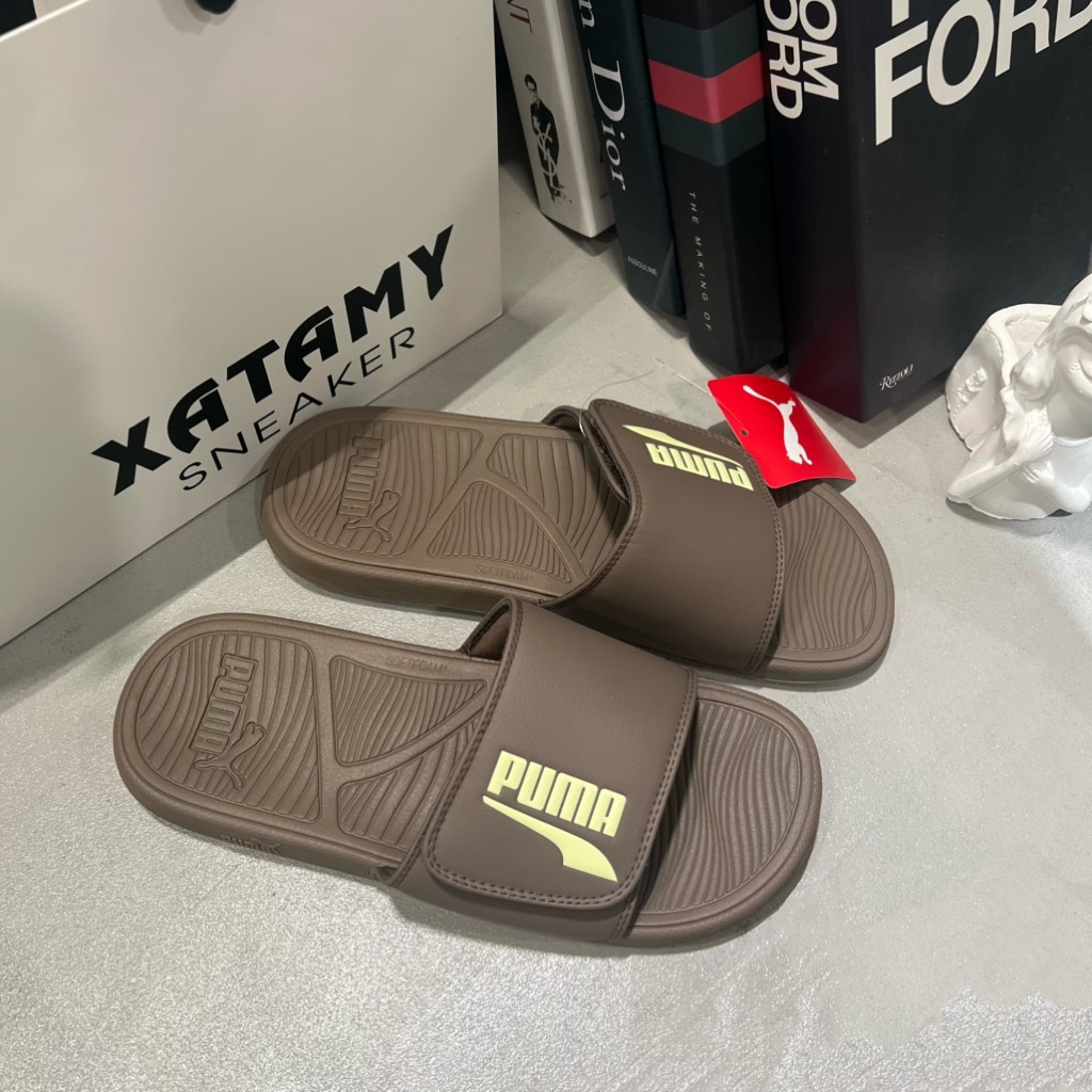 Dép Puma Cool Cat 2.0 V FS Flat Bronze Gold Moon 390961 16