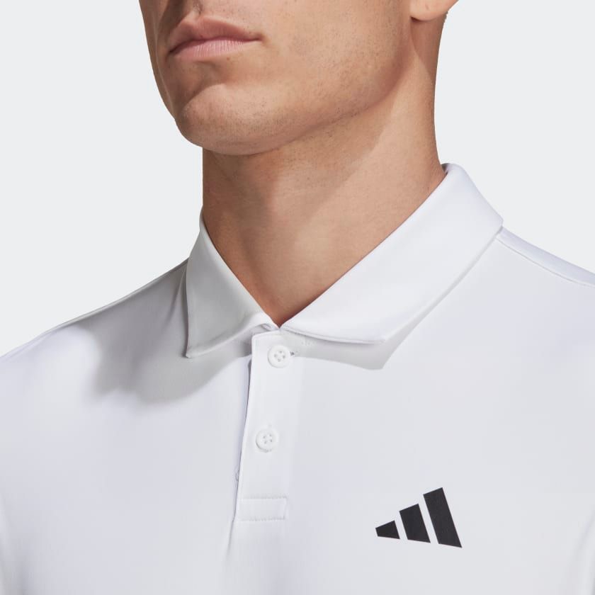 Áo Polo adidas Tennis 3 Stripe Club White HS3268