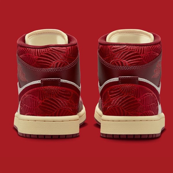 Jordan 1 Mid SE "Tiki Leaf Team Red" DZ2820 601