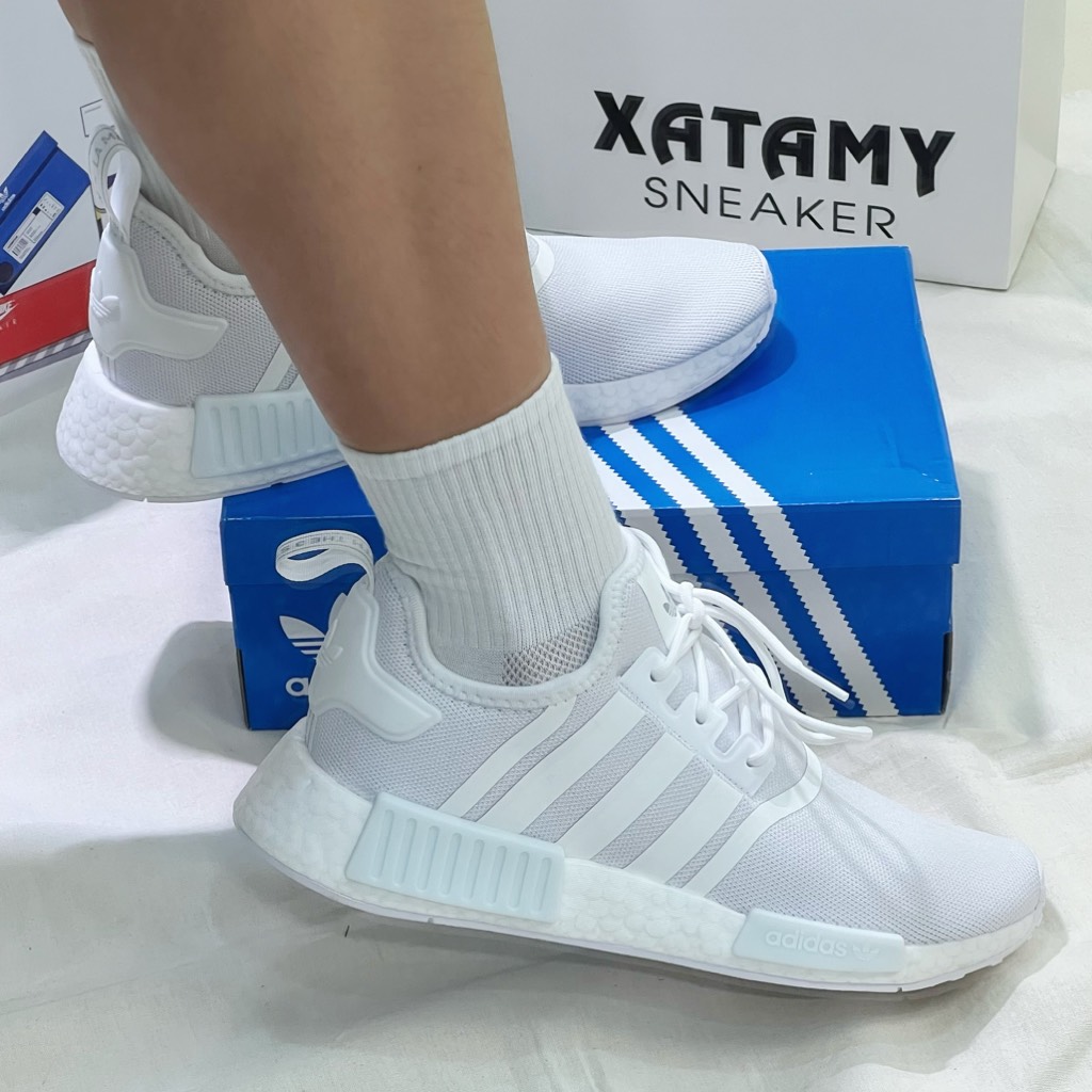 NMD R1 Primeblue Cloud White GX8313
