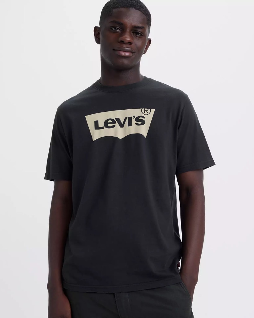 Áo Levi's Logo Relaxed Fit Black 161430564