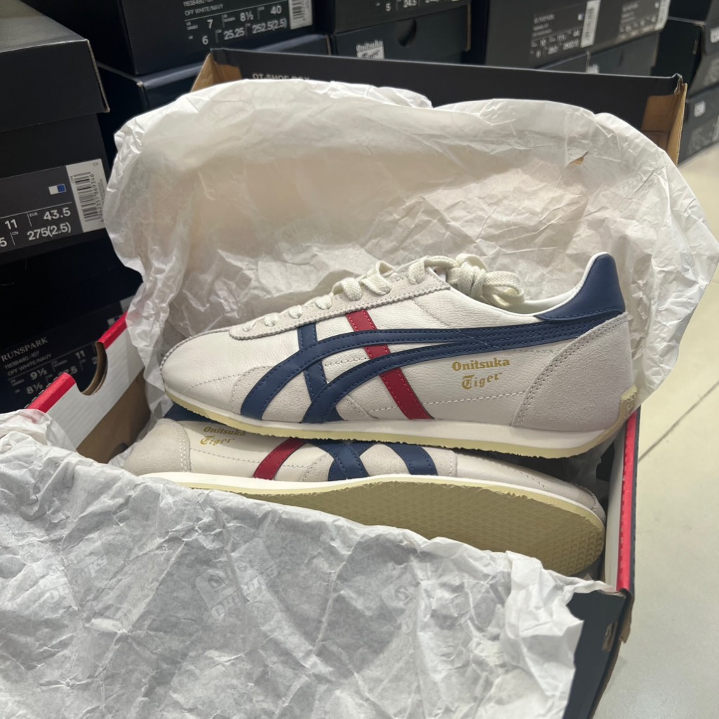 Onitsuka Tiger RUNSPARK White Navy Red 1183B480 107