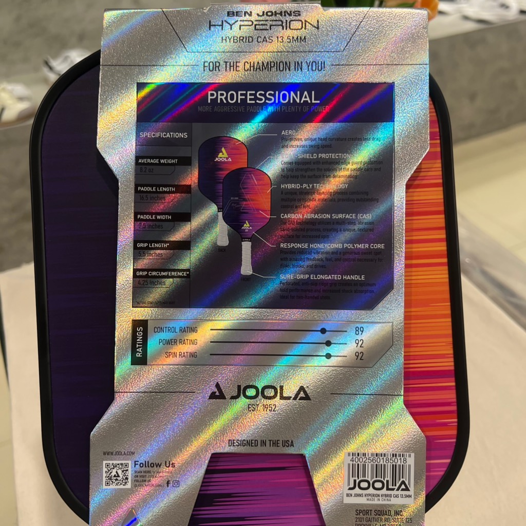 Vợt Pickleball JOOLA Ben Johns Hyperion CAS 13.5