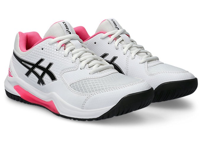 ASICS GEL-DEDICATE 8 Pickleball White Pink 1042A236 100