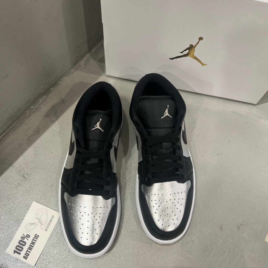 Jordan 1 Low SE ‘Black Silver Toe’ DA5551 001