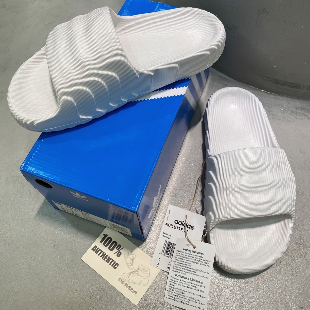 Dép adilette 22 Crystal White HQ4672