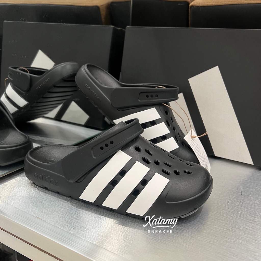 Dép Adilette Clog 2.0 Core Black JQ8058