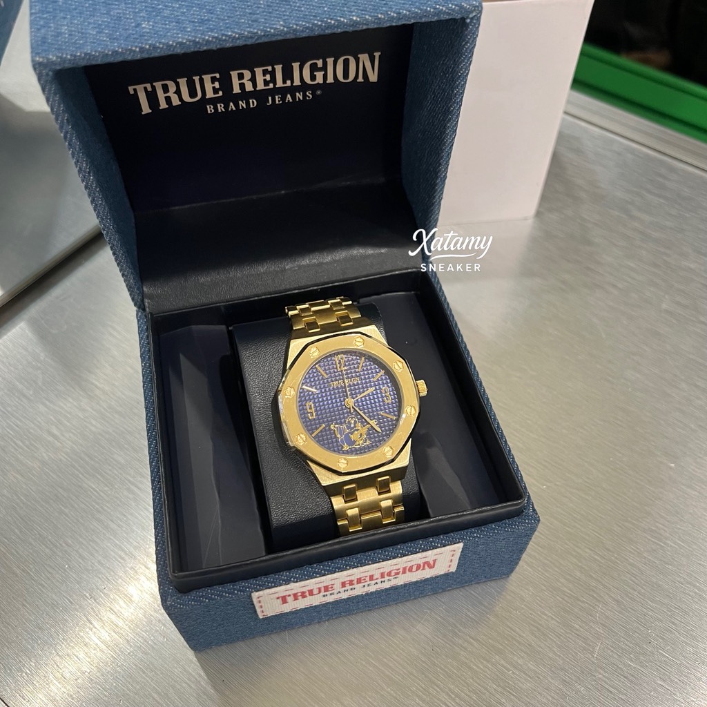 Đồng Hồ True Religion 42mm Gold TRM129
