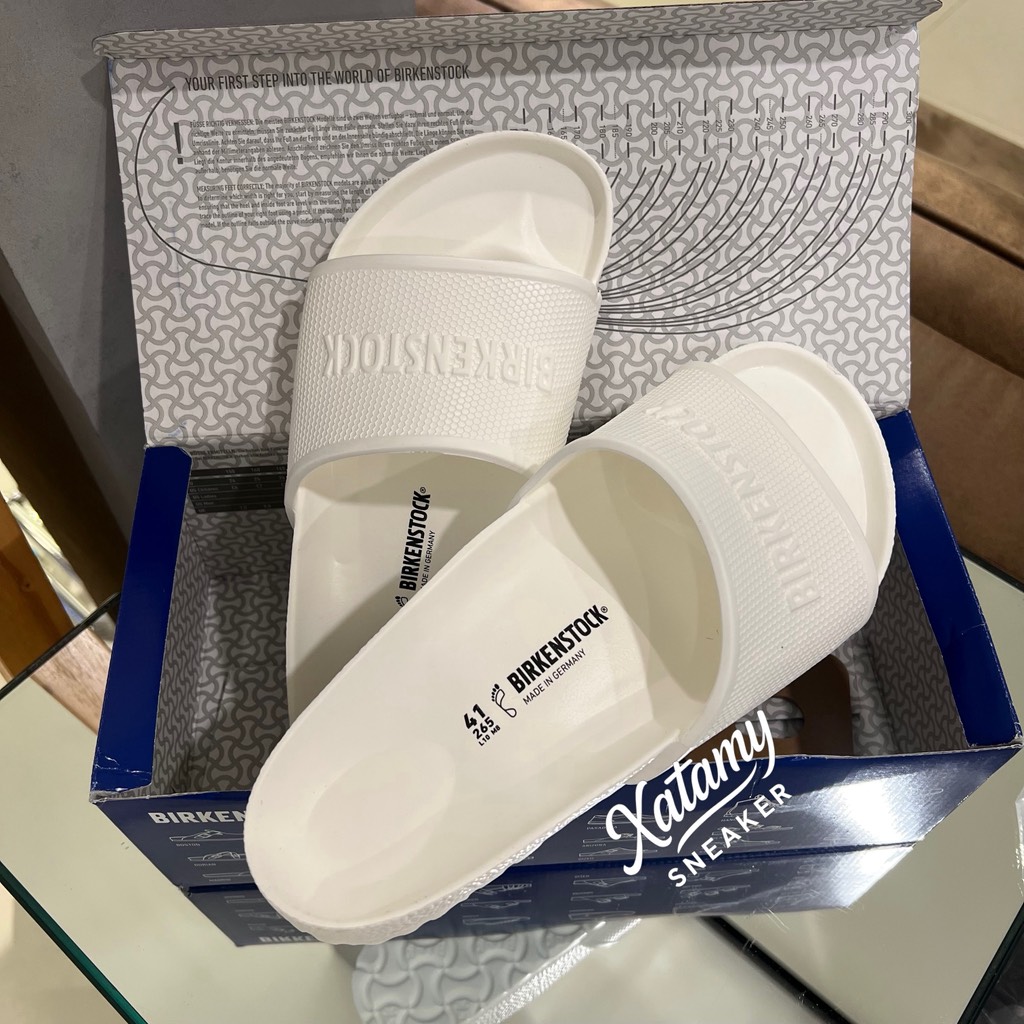 Dép BIRKENSTOCK Barbados EVA White 1015399