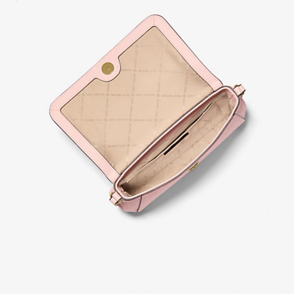 Túi Michael Kors Medium Logo Convertible Crossbody Bag Rose Poudre 35F3GTTU2B