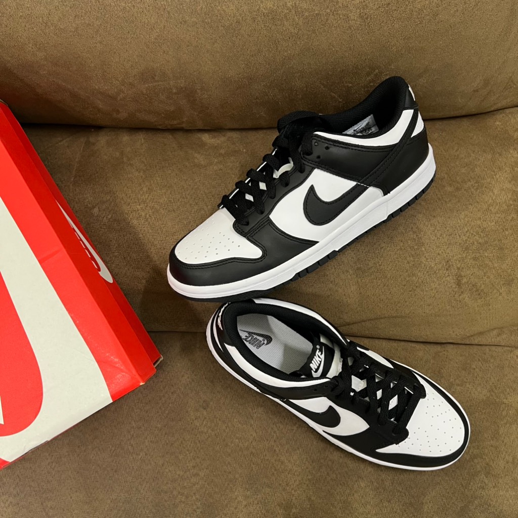 Dunk Low Panda Black White (GS) CW1590 100