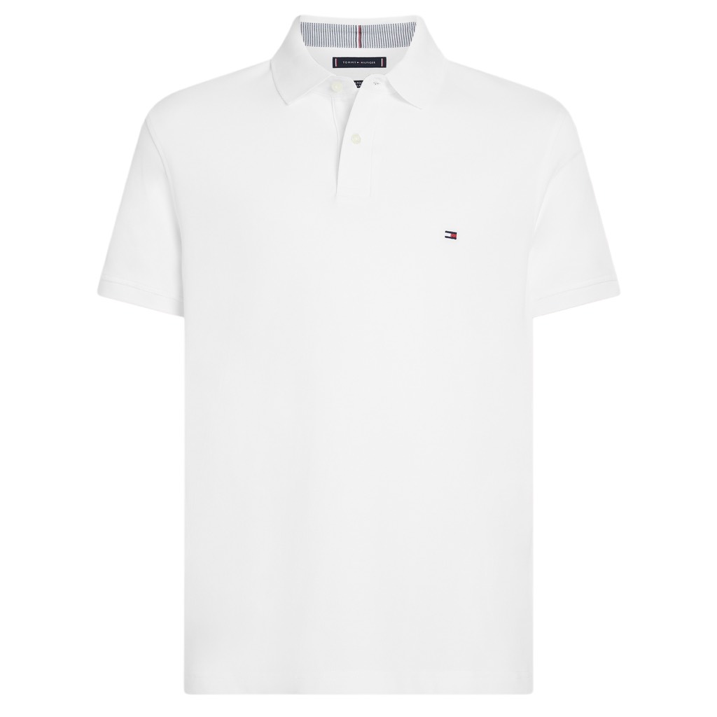 Áo Polo Tommy Hilfiger 1985 Collection Regular Fit White MW26881 100