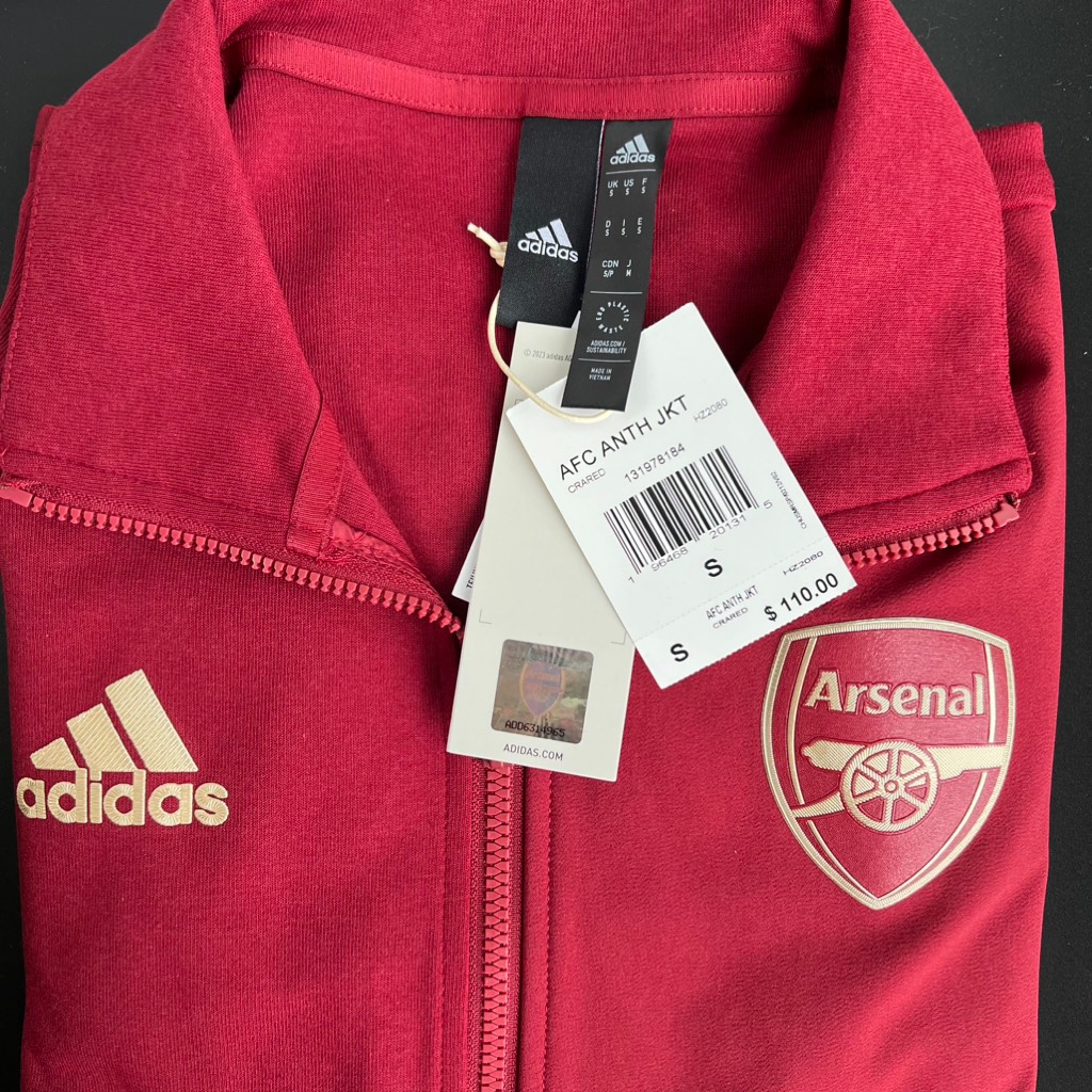 Áo adidas Arsenal AFC Anthem Jacket Red HZ2080