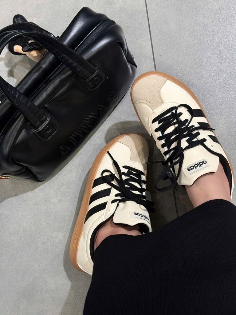 VL COURT Base Cream White Black JR6912