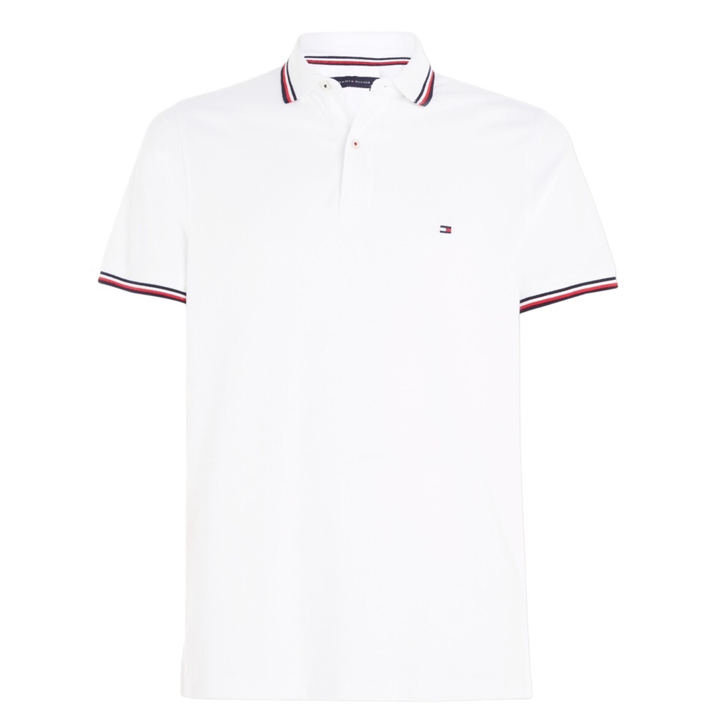 Áo Polo Tommy Hilfiger Regular Fit Wicking In Fresh White 78JA019 100