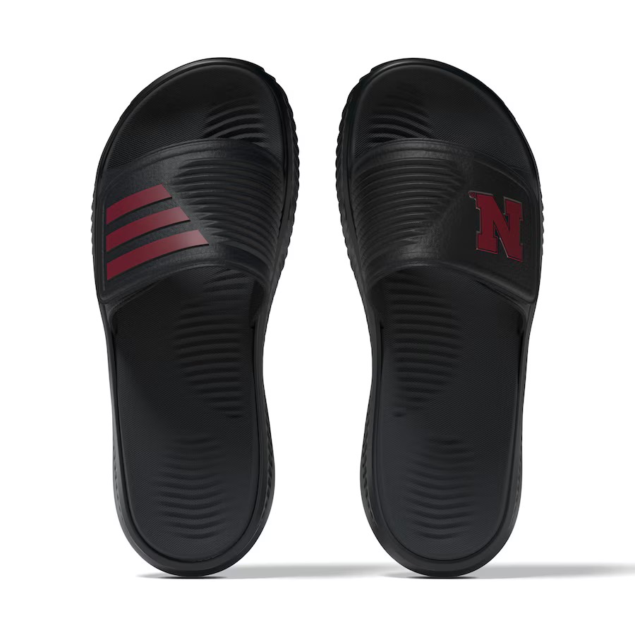 Dép NEBRASKA Alphabounce Slide 2.0 Black Red JI2521