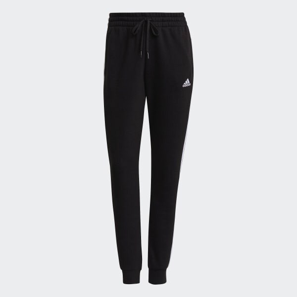 Quần Nữ adidas ESSENTIALS FLEECE 3-STRIPES Black GM5551