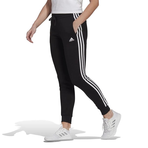 Quần Nữ adidas ESSENTIALS FLEECE 3-STRIPES Black GM5551